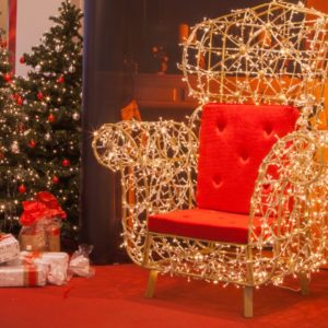 Weihnachtsmann Sessel